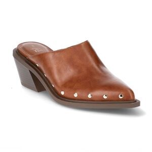 Time and Tru Brown Slip on Mule.NWT